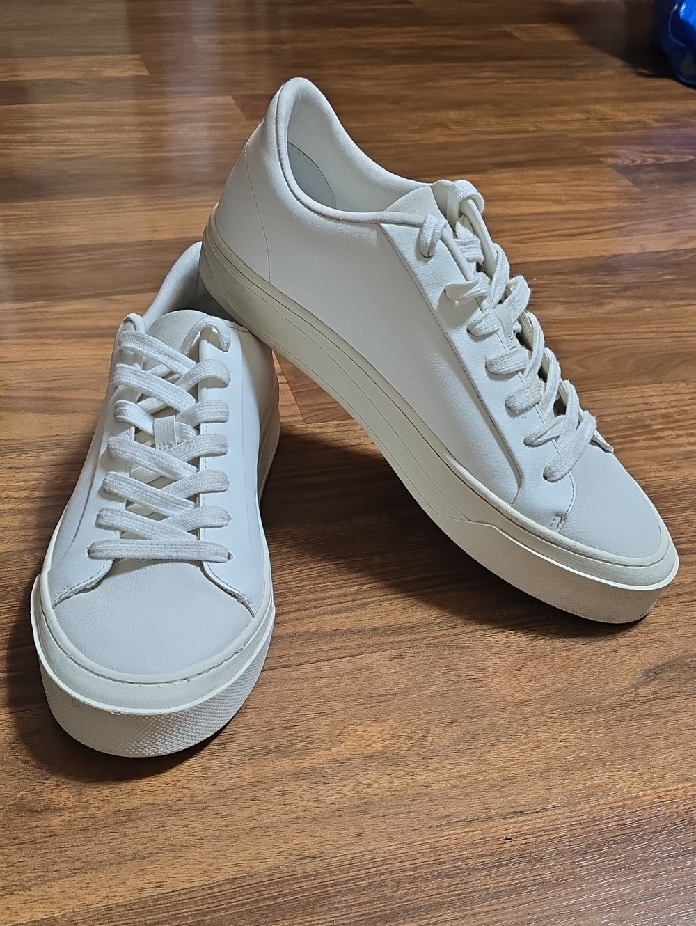 Zara Classic Men's  Low-Top Sneakers - White